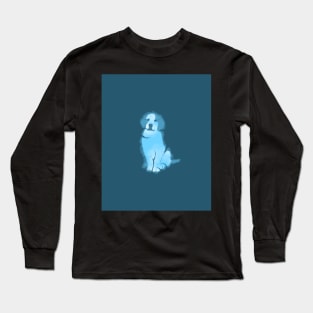 Dog digital art Long Sleeve T-Shirt